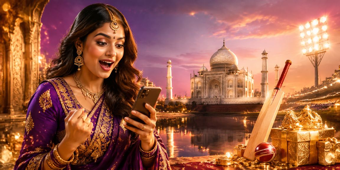 Mobile user interacting with Live Casino games interface in India